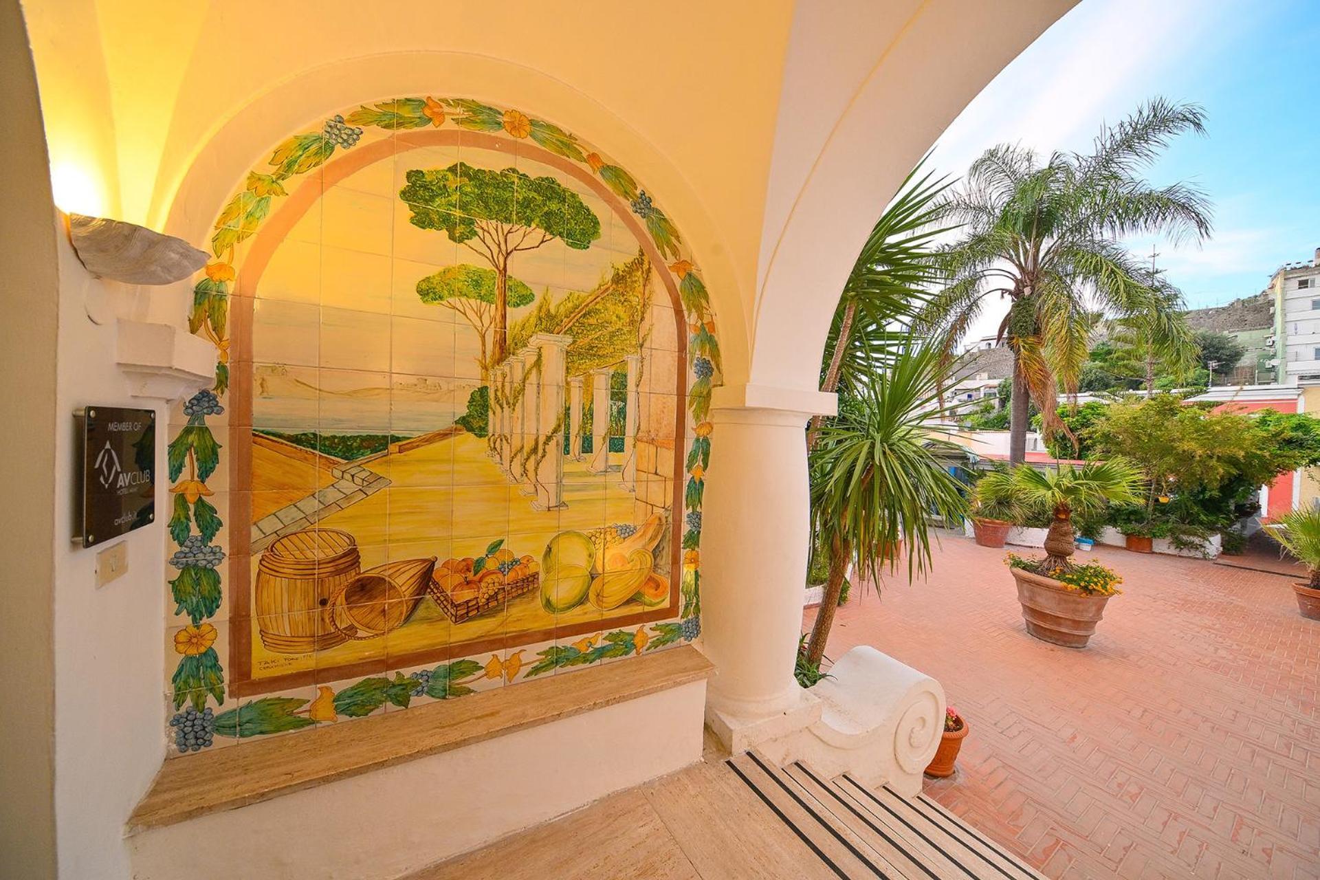 Av Club Terme Colella Hotel Forio di Ischia Eksteriør billede