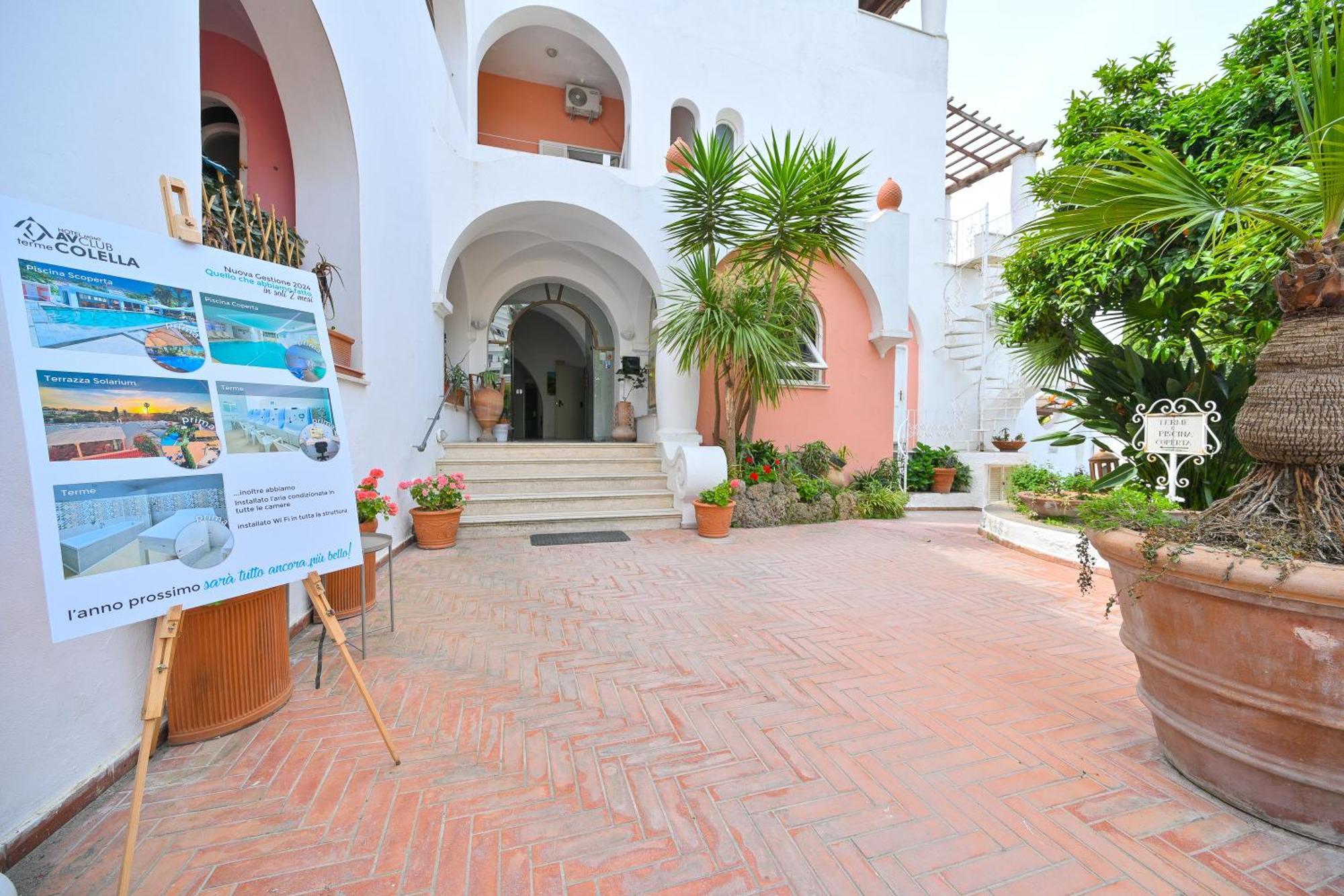 Av Club Terme Colella Hotel Forio di Ischia Eksteriør billede
